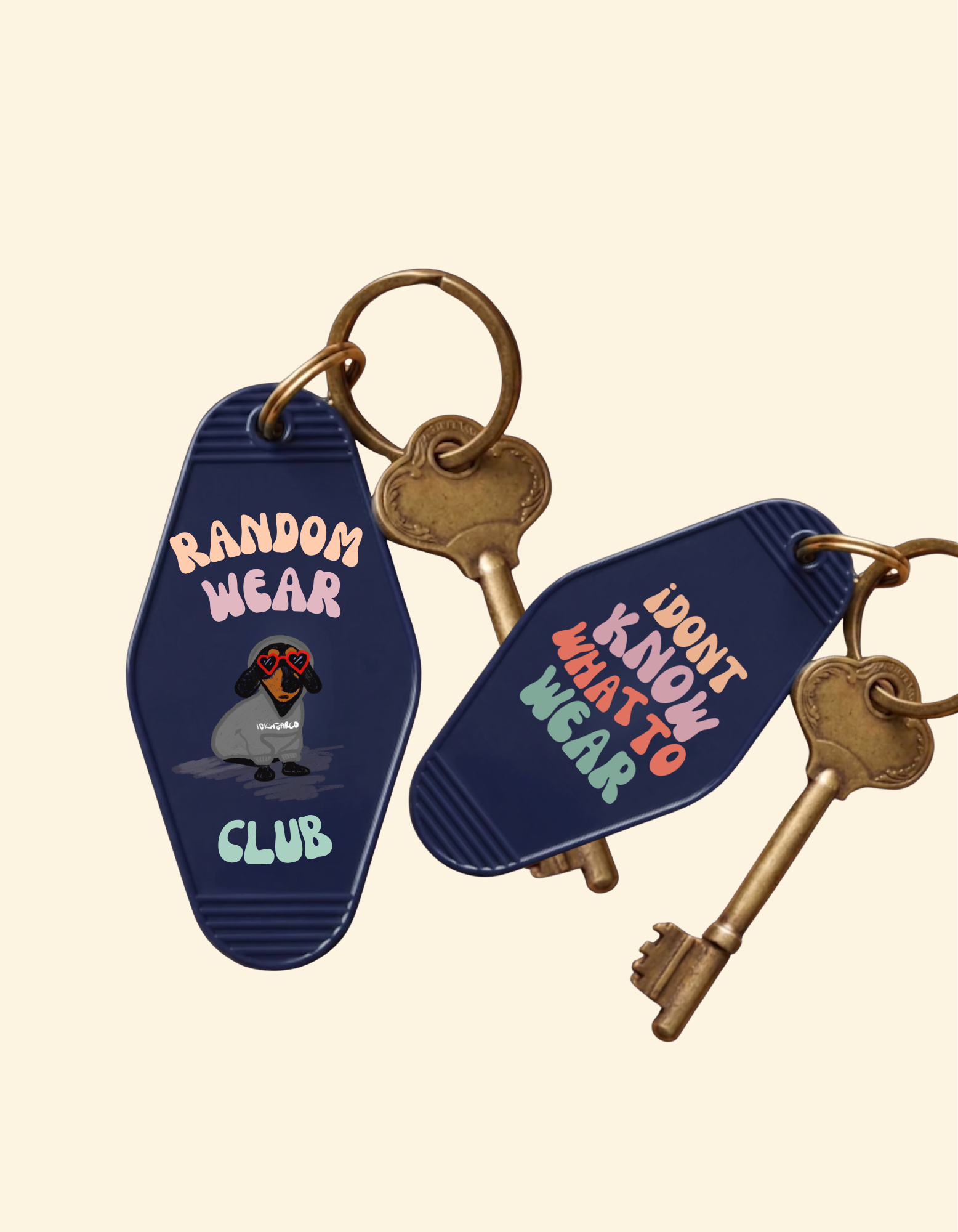 Club Member Key Chain
