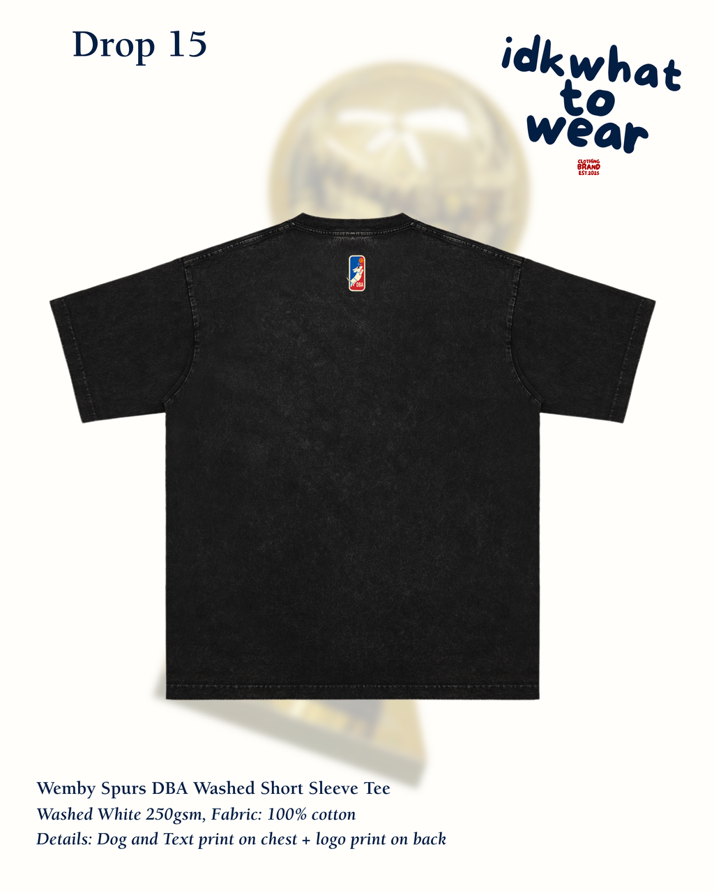 Wemby Spurs DBA Washed Tee (Early Bird)