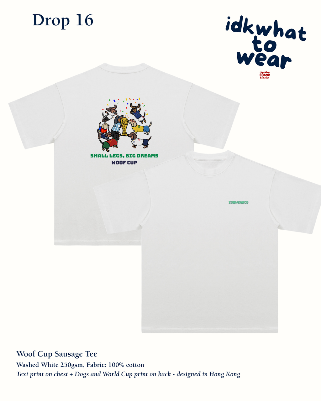 Woof Cup Sausage Tee