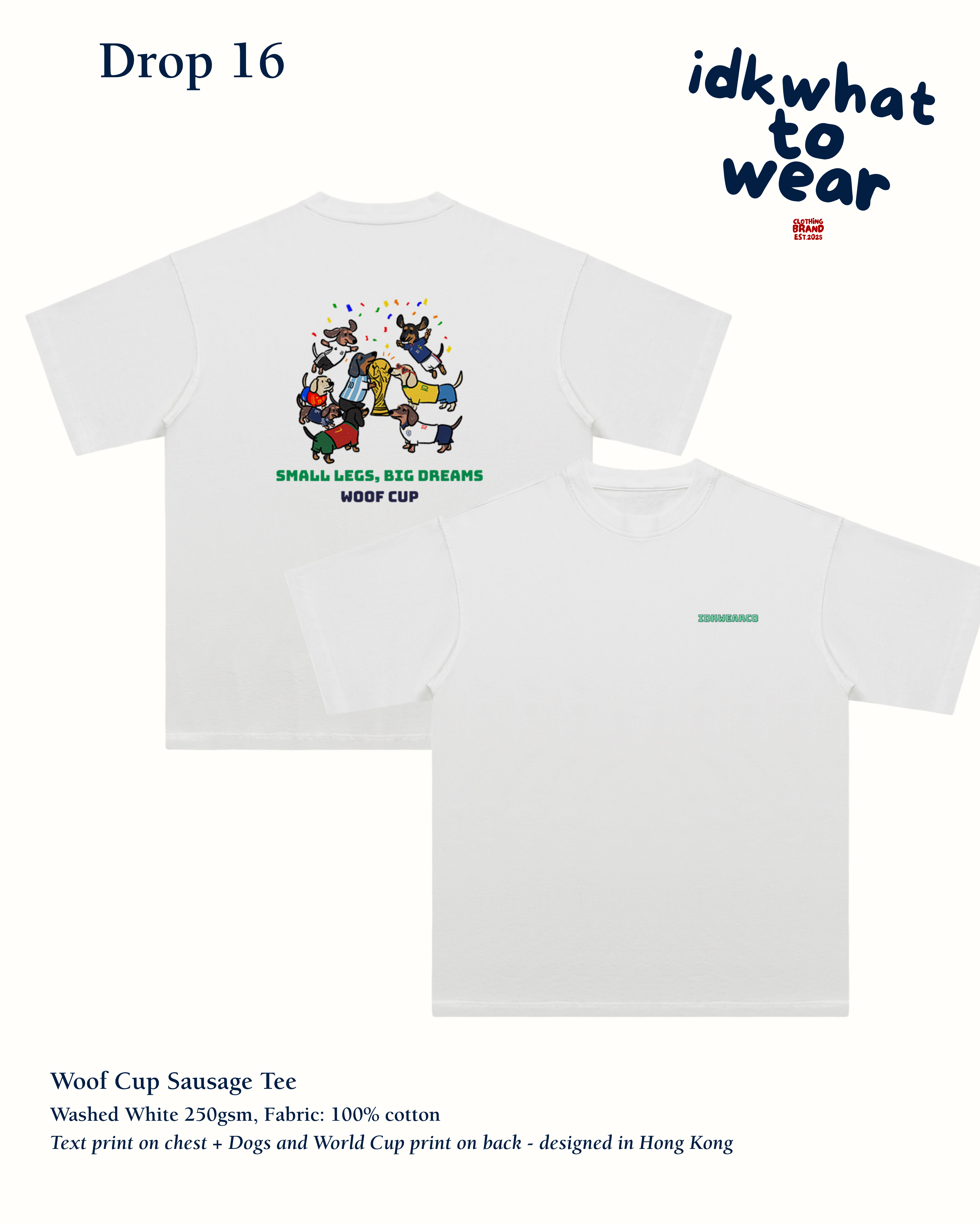 Woof Cup Sausage Tee