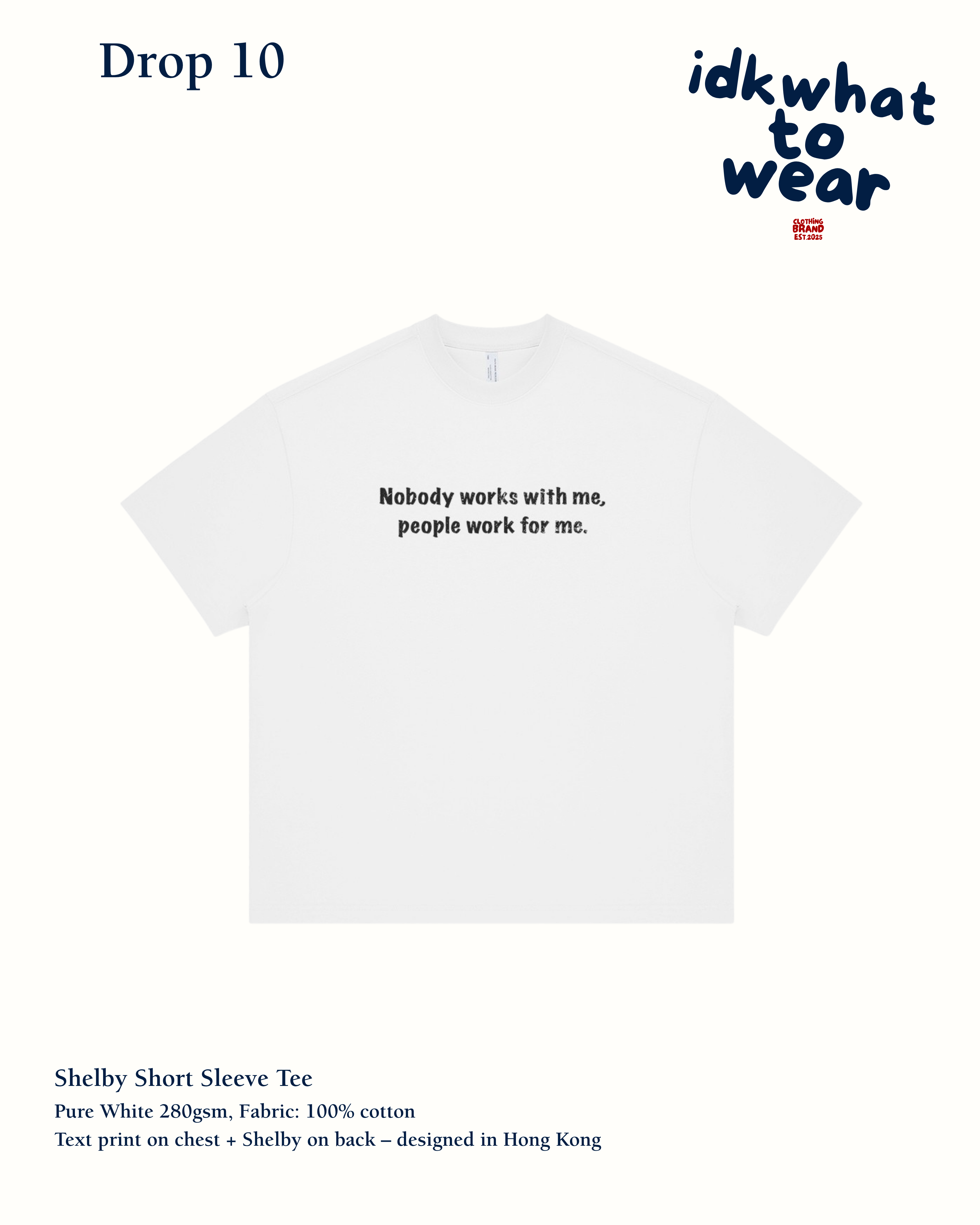 Shelby Short Tee (Pre Order Item)