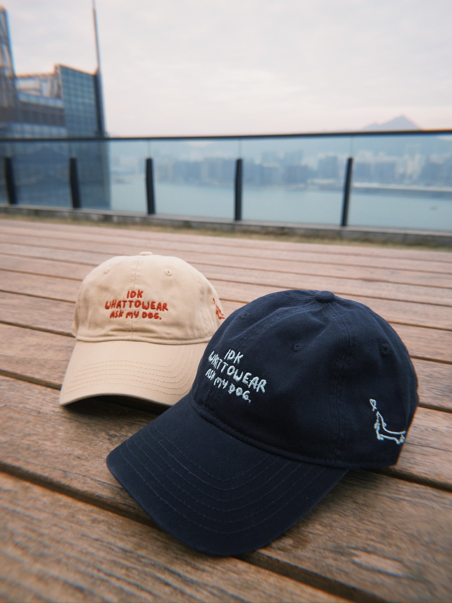 Ask My Dog Canvas Dad Cap