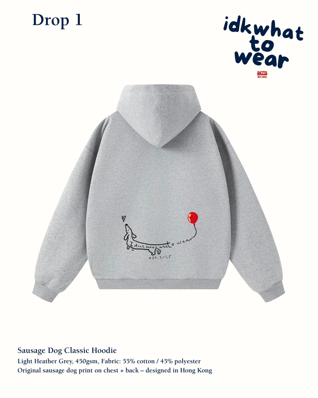 Classic Sausage Hoodie (Pre-Order Item)