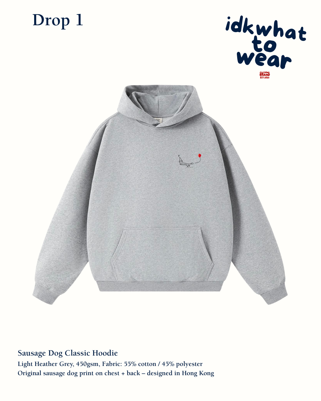 Classic Sausage Hoodie (Pre-Order Item)